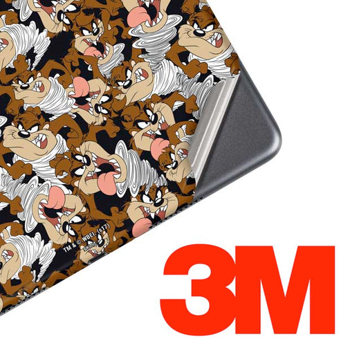 Looney Tunes Taz Super Sized Pattern iPad Skins